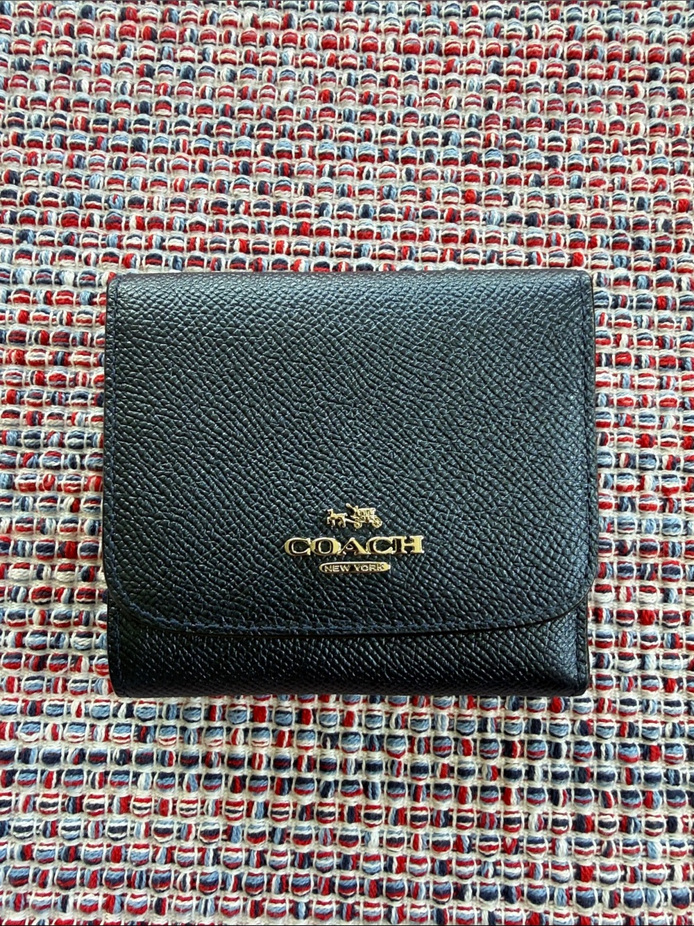 Coach wallet blue